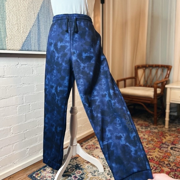 Kendall & Kylie Pants - Kendall & Kylie Blue Tie Dye Sweatpants